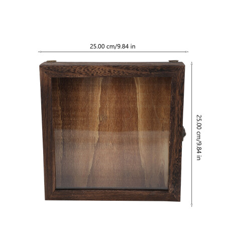 estuche de madera para almacenar especímenes y flores 1
