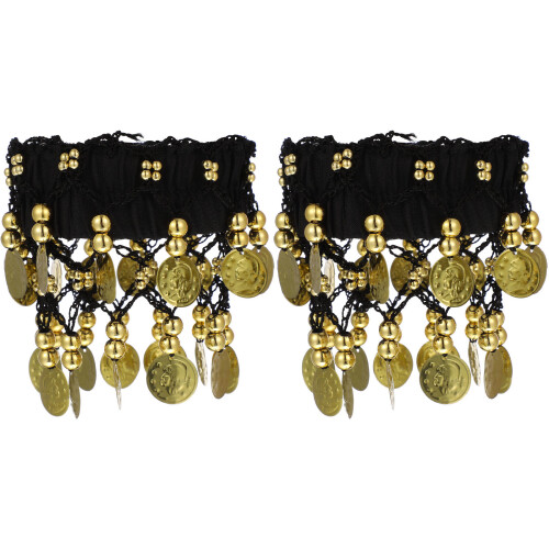 bracelet de danse ventre de pied 2 pièces 2