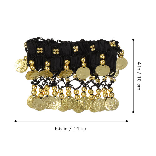 bracelet de danse ventre de pied 2 pièces 1