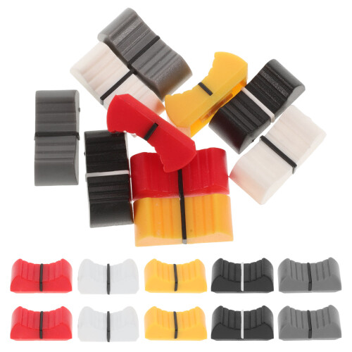 50Pz Fader Mixer Manopole Slider Knobs Colorate in 2