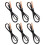 6Pcs 10K Accurate Temperature Sensor With Copper Probe For AC 1