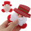 4 Kerst Broche Lichtgevende Badge 3
