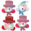 4 Kerst Broche Lichtgevende Badge 4