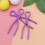 30Pcs Purple Thread Roller Clamp Plastic Bobbin Clips for Sewing Use 5