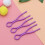 30Pcs Purple Thread Roller Clamp Plastic Bobbin Clips for Sewing Use 7