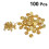 100 Pezzi Chiusure Con Spilla Per Cravatte In Metallo 12 Mm 4