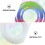 Inflatable Pool Floats Fun Swimming Ring Lightweight 11