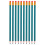 12 Pcs Green Erasable Colored Pencils With Erasers For Drafting Scoring 1