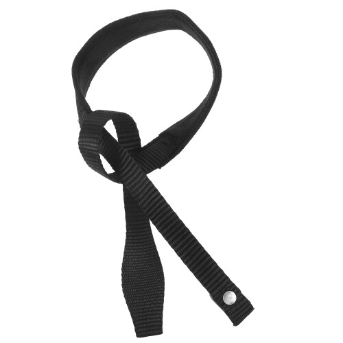 Durable Black Trekking Pole Strap Nylon Wristband for Skiing 2