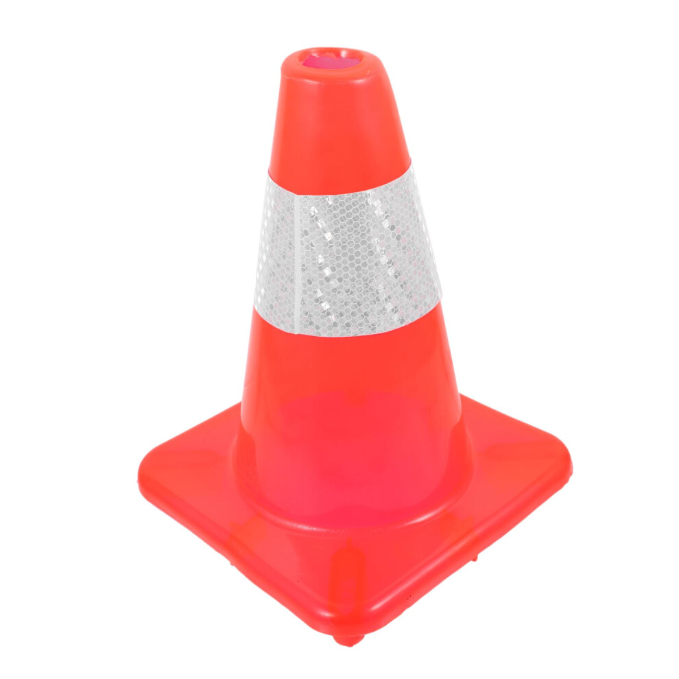 Traffic Cone Reflective Outdoor Use Durable Visibility Parking Lot Safety Cone For Roadblocks And Sports Events 9365049479288