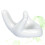 White Ceramic Ocarina Display Stand Office Desk Decor Gift 6