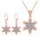 Set Natale Fiocco Collana Zirconi 5