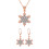 Set Natale Fiocco Collana Zirconi 6