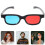 4 Pcs Game Glasses 3d Miss Scene Clear Frame Video Display 3