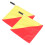 Handheld Flags For Training Safety Marine Dive Use 1