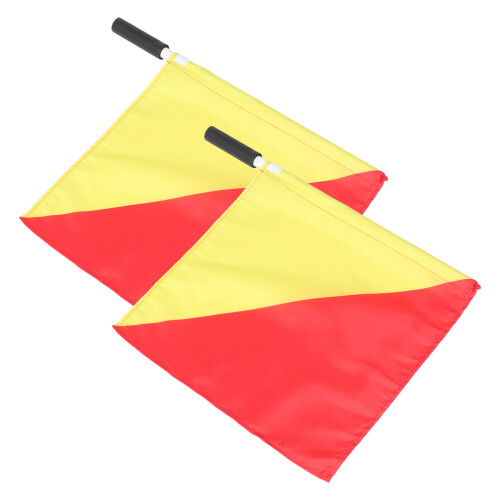 Handheld Flags For Training Safety Marine Dive Use