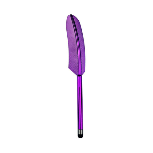 5 pezzi stilo capacitivo con piuma metallo per touchscreen 2