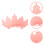 Waterproof Kids Shampoo Hat Pink Adjustable Tpe PP Bath Cap 5