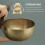 2Pcs Meditation Singing Bowl Pouch Khaki Cotton Durable Drawstring Bag 9