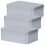 3pcs tin box with lid, multipurpose tinplate storage for wedding candy 5