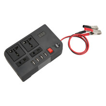 Vehicle Charger 4 Power Inverter Modified Sine Wave Fast Heat Dissipation Universal Car Voltage Converter w/ Multi Protection System Efficient Power
