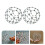 2 Sets Chemistry Molecular Model Kit C60 Structure Teaching Aid 5