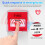 Red Plastic Fire Emergency Alarm Button for Home Access Control 10