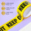 1 Rotolo Nastro Sicurezza Keep Out Per Muri 9