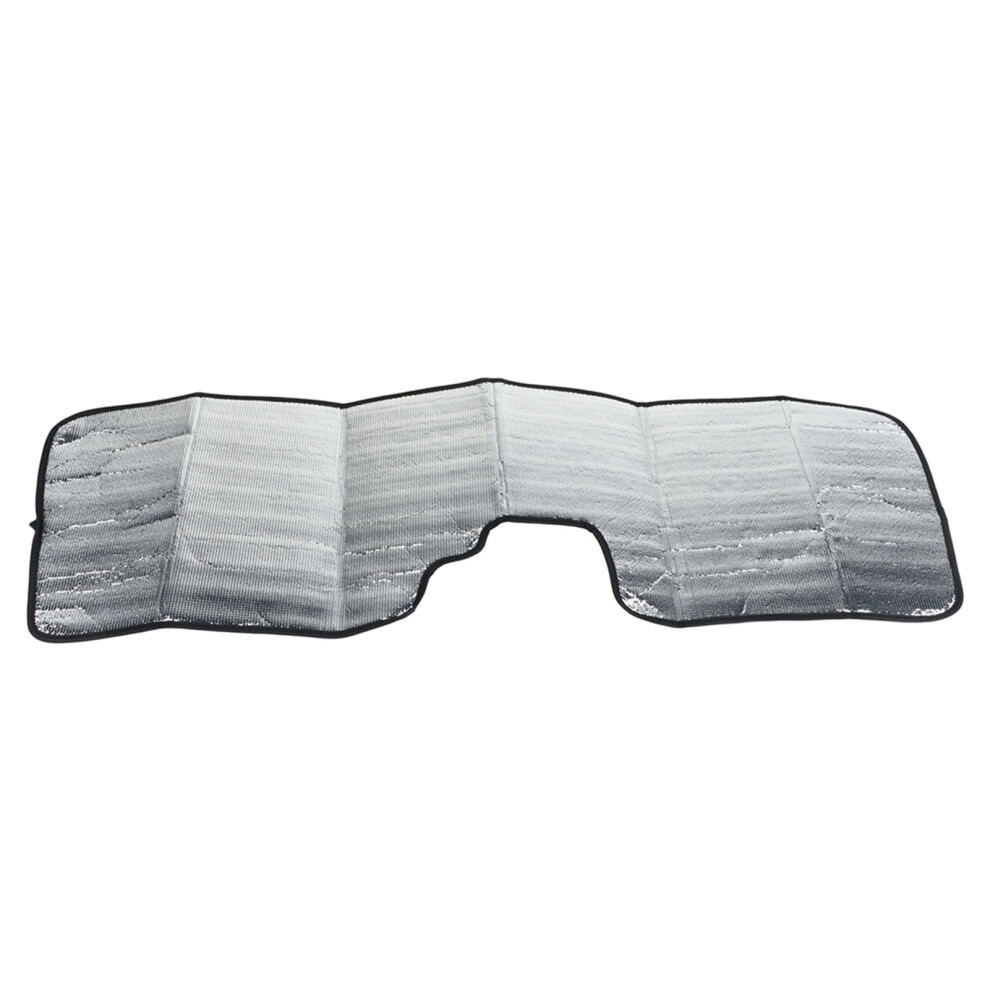 Car Windshield Sunshade W/ Uv Blocking Ability, Blocks Heat & Sun Thermal Insulation Foldable Shade 4 Vehicle Interior Protection, Thick Foam Core 9139052776807