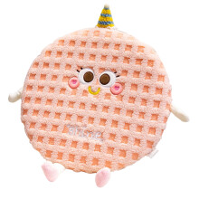 Memory Foam Seat Pad With Cartoon Pattern Nonslip Bottom-Pink