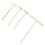 4 In Bamboo Per Giardinaggio Bonsai Vasi Mini 1