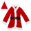 3St Claus Dames Rood Met Accessoires 11