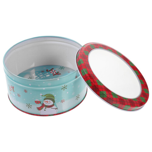 Tinplate Koekjestrommel Kerst Snoep Biscuits Lekkernijen