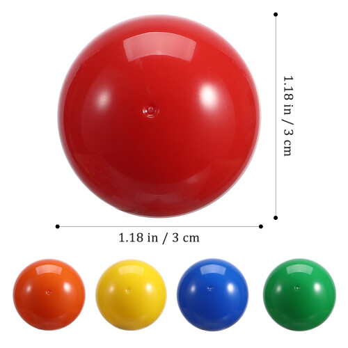 50 Palline Da 3 Cm in per Estrazioni e Feste 1