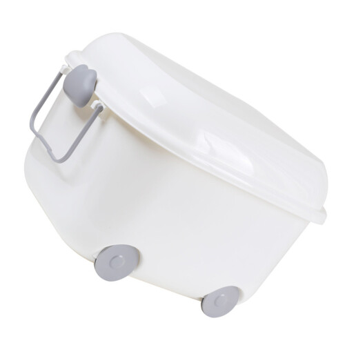1pc Storage Box Storage Containers Cars White Pp