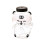 Leak Proof Glass Drinking Cup with Straw Cute Bear Shape-1 1 1