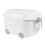 1pc Storage Box Storage Containers Cars White Pp 4