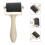 4pcs rubber brayer roller for handheld printmaking and ink application 6
