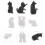 12 Distinguitori per da Vino in Silicone a Forma Gatto 5