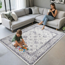 (Serene, 160 X 230 cm-Bedroom Rug) Extra Large Rugs Traditional Carpets for Living Room Bedroom