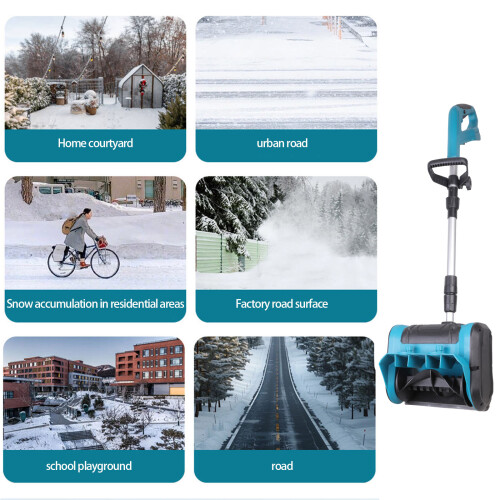 Electric Powered Snow Cleaner Machine Heavy Type For Patios And 2