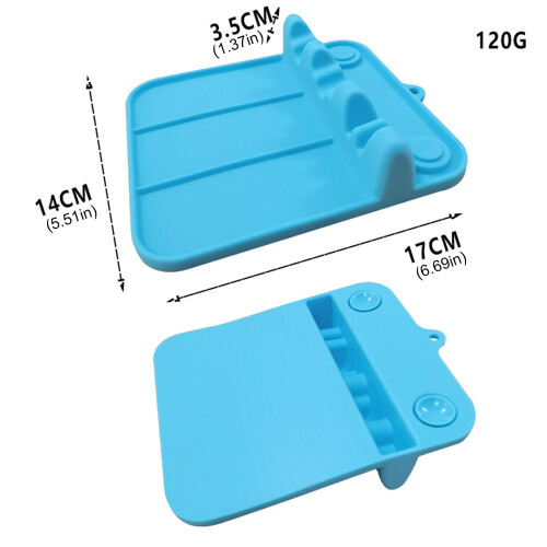 Premium Kitchen Spoon Rest Heatproof Silicone-color 2