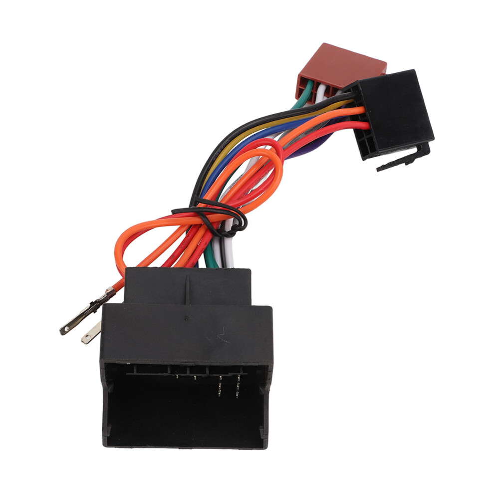 Car Stereo Wiring Harness Iso Stereo Connector Plug & Play Aftermarket Radio Harness Oem Quality Universal Fitment High Impact Plastic Connector 9139052767478