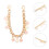 Bag Strap Extender Replacement Pearl Flower Chain Purse Accessory 6