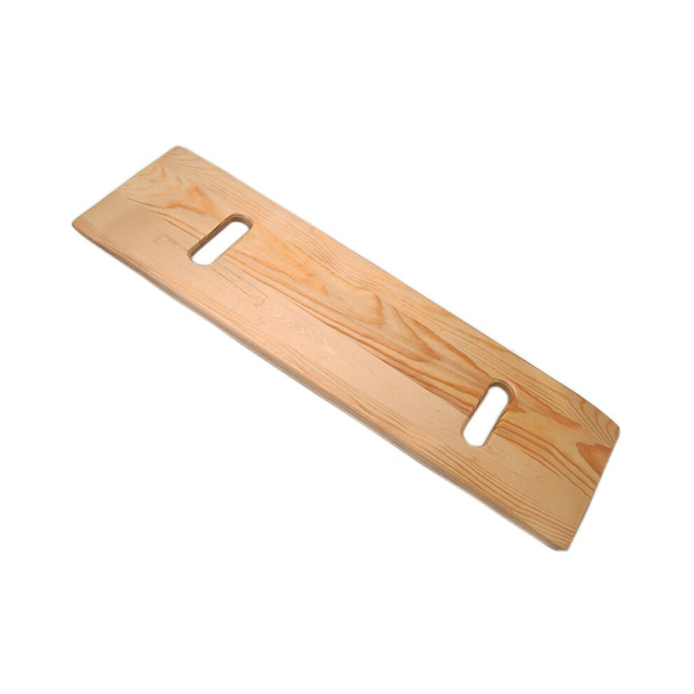 Wooden Patient Transfer Board for Elderly and Disabled, HeavyDuty Hardwood with Smooth Tapered Ends