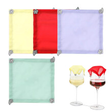Glass Covers for Drinks | Portable Protective Covers with Charm for Outdoor Picnics, Weddings, and Dinner Parties