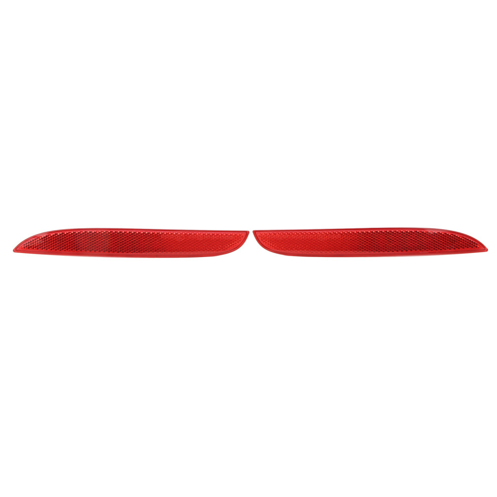Rear Bumper Reflector Assembly 4 Bmw X1 E84 2010-2015, Easy Installation Left Right Reflectors W/ Oe Compatibility, Retroreflective Safety Design Red 9139052776913