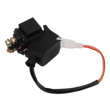 Relè solenoide di avviamento universale 12V 2 pin in rame, efficiente e durevole per motori GY6 a 4 tempi, ATV, moto da cross, pit bike, go-kart e