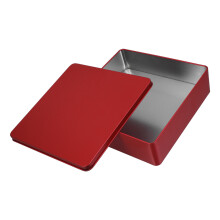 Rood Tinplate Opbergdoos Voor Snoep En Koekjes