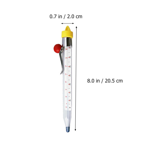 1 Pc Candy Syrup Thermometer Kitchen Food Thermometer (Assorted Color) 1